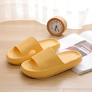 Lucyever Men Women Thick Platform Home Slippers Fashion Non-slip EVA Bathroom Slides Woman Sandals 2022 Summer Soft Flip Flops - korebom