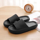 Lucyever Men Women Thick Platform Home Slippers Fashion Non-slip EVA Bathroom Slides Woman Sandals 2022 Summer Soft Flip Flops - korebom